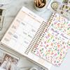 2026 A5 Monthly Planner, Floral Cover,Academic Agenda with Notes&To Do List,Perfect for Productivity,Time Management,Great Gift