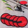 4Pcs Bait Fishing Hook Covers Safe Fish Lure Shield Sturdy Bait Storage Protector Protective Easily See Lures Fishing Hook Cover