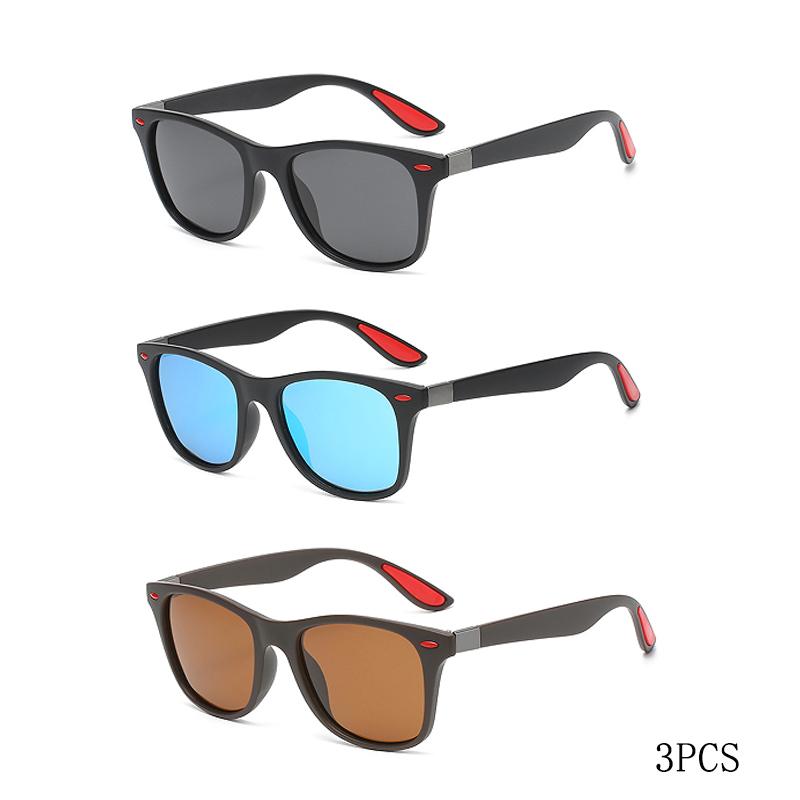 High Performance Fashion Classic Men And Women Square Sunglasses Anti Glare Goggles Travel Fishing Riding Eyeglasses Uv400