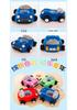 Children's Cartoon Car Plush Sofa Chair - Anti-Fall Learning Seat & Toy for Birthday Gift
