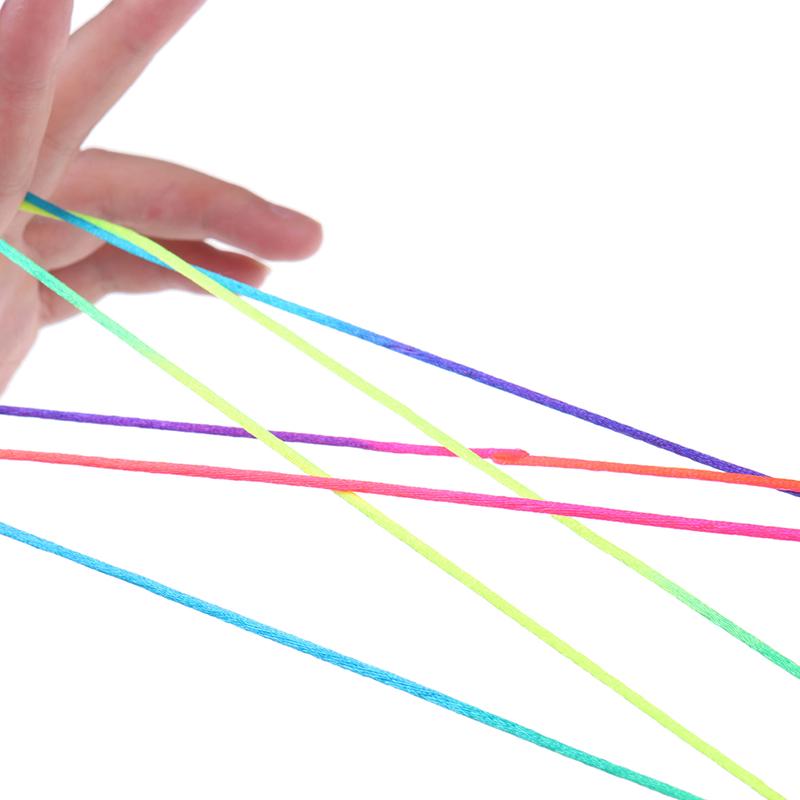 Buy Children'S Rainbow Color Groping Finger Line Rope Game Educational ...