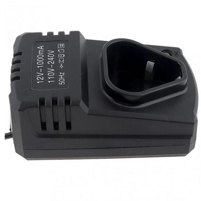 12V DC Taşınabilir Çok Fonksiyonlu Li-İyon Şarj Cihazı Lityum Matkap Elektrikli Anahtar İçin 110-240V Güç Kaynağını Destekler