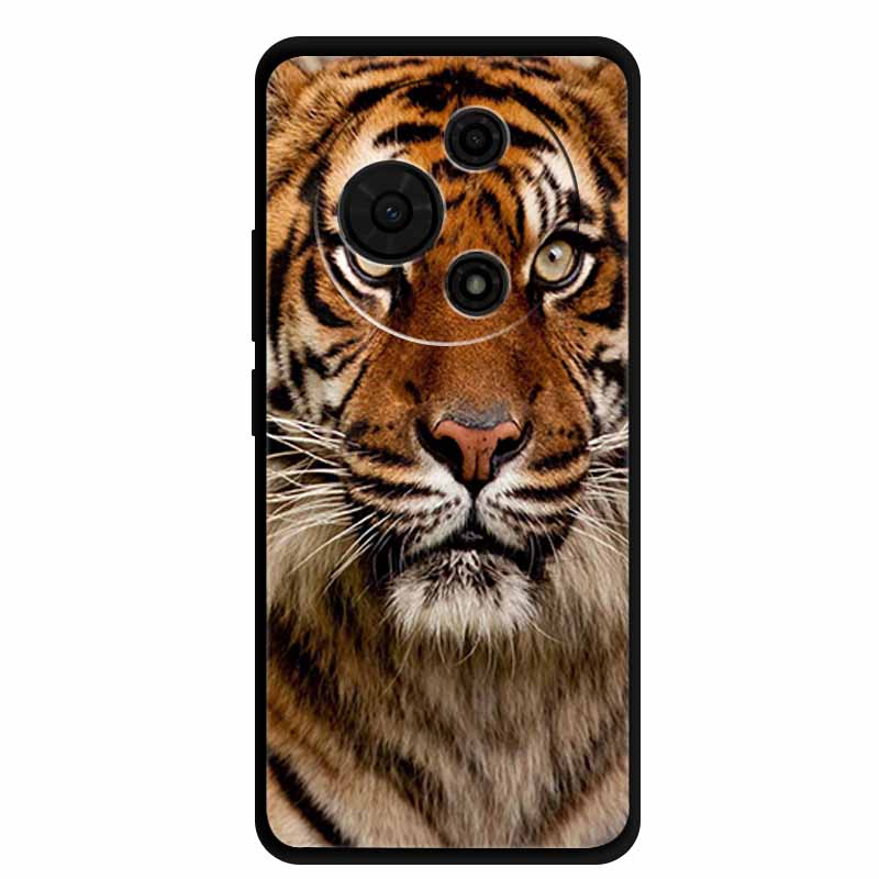For TCL 605 Case 6.7” Cartoon Animal Shockproof Silicone Soft TPU Funda For TCL 605 Back Cover Protective Nubia Coque Military