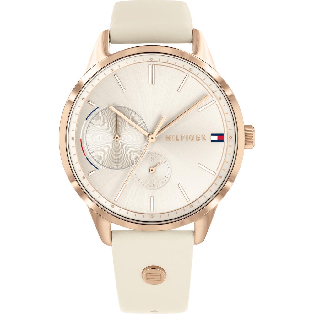 Tommy Hilfiger Brooke Beige Leather Strap Ladies  Quartz Watch 1782022 бежевый