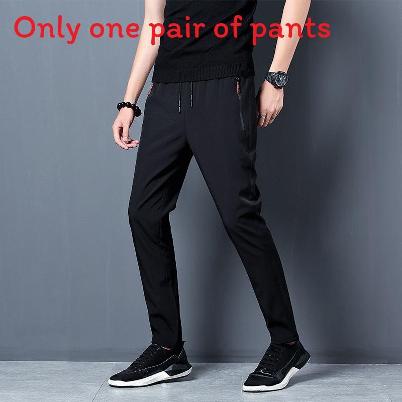 Mens Summer Athletic Pants With High Elastane And Zipper For Casual Sports Wear