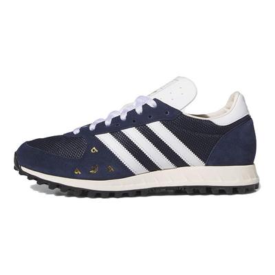 Pop Trading Company x TRX Vintage Azul Marino Universitario Zapatillas para Hombre Azul Blanco Nube Blanco Tiza IE3407
