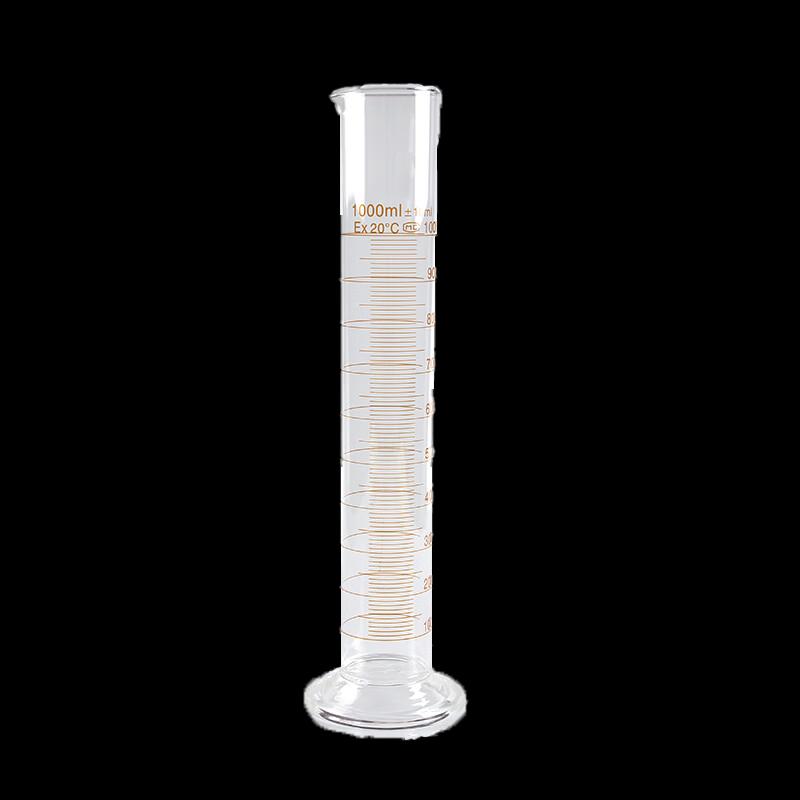 Glass Measuring Cylinder with Scale