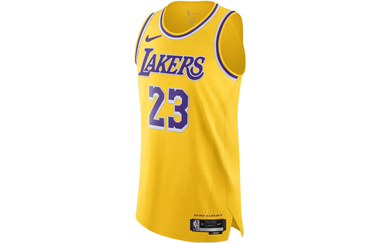 Мужская аутентичная форма Nike Los Angeles Lakers Icon Edition Nike Dri-FIT Adv NBA DM6028-731 S