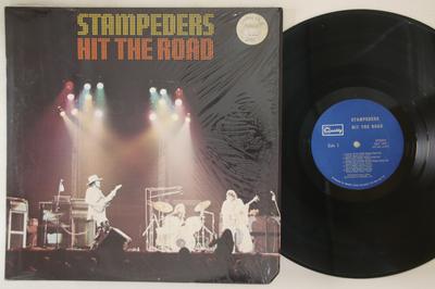 LP Record STAMPEDERS - Hit The Road (- Embossed Sleeve) QLP1001 QUALITY 1976 US Rock Used