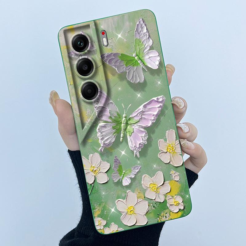 Handyhülle für Tecno Camon 40 Pro 4G 5G 2025 Niedlicher Panda Süße Mädchen Katzen Silikon Weiche Rückseite Ultradünne Schutzhülle