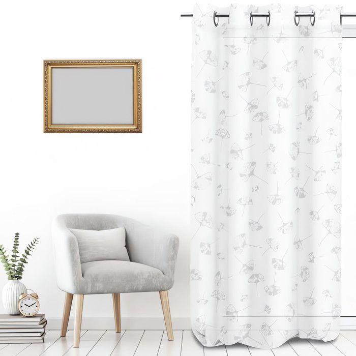 Eyelet Veil 135x250 Cm KYOTO, by Soleil d'Ocre