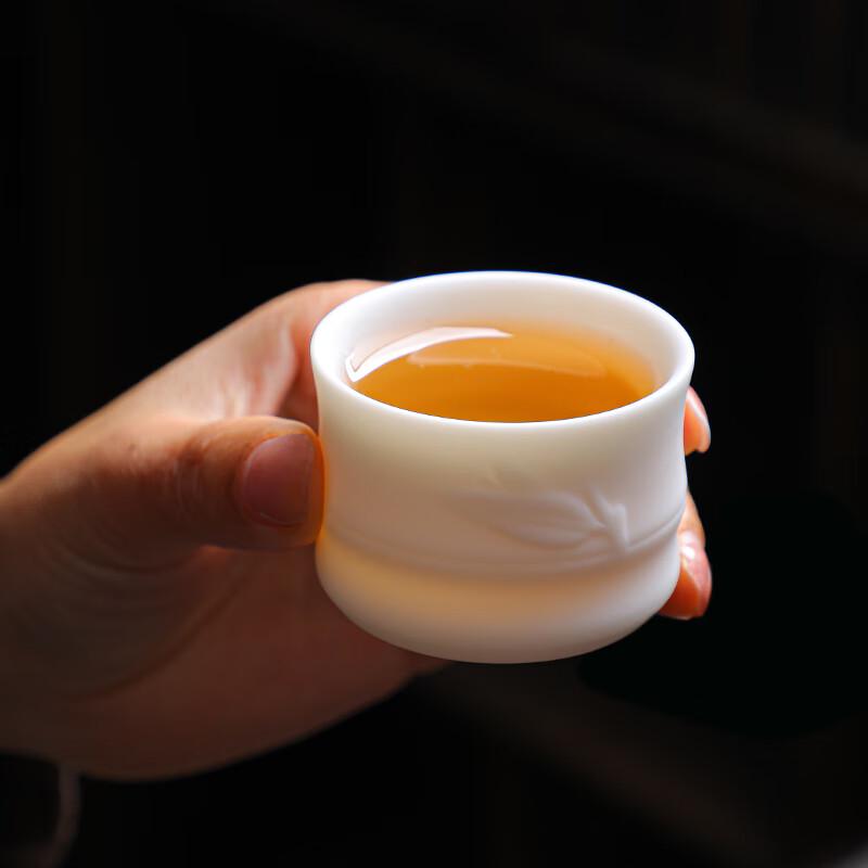 Tuopai 11-Piece Unglazed Jade Porcelain Tea Set