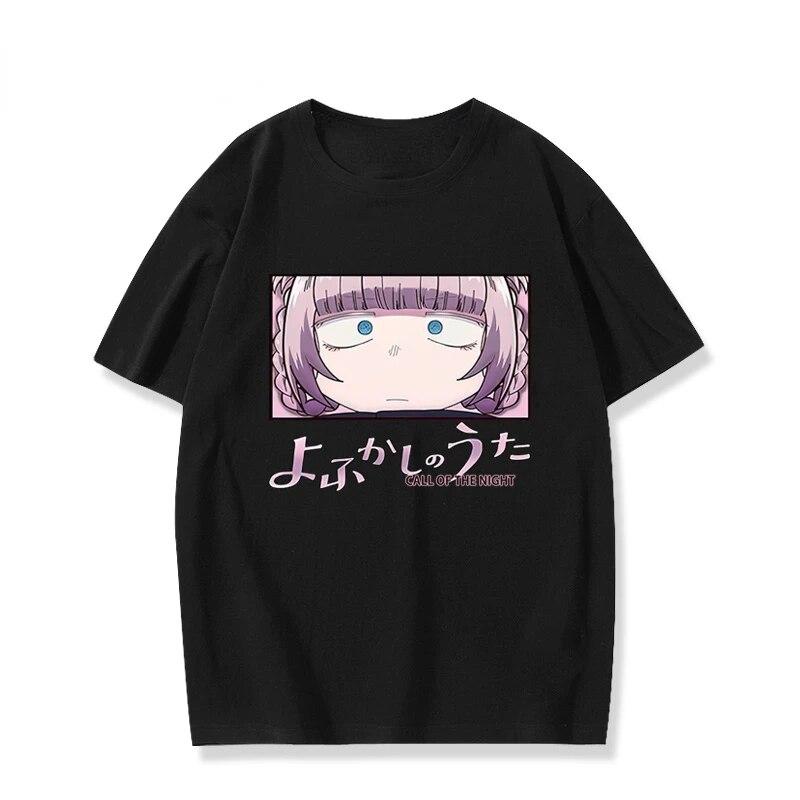 ACG Hot Sale Unisex Teenagers T-shirt CALL OF THE NIGHT Cartoon Tops Japan Anime Fans Harajuku Aesthetic T Shirt Streetwear Tees
