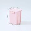 Macaron Color Plastic Pencil Case With Large Capacity And Snap Lid Perfect For Students School Stationery Storage