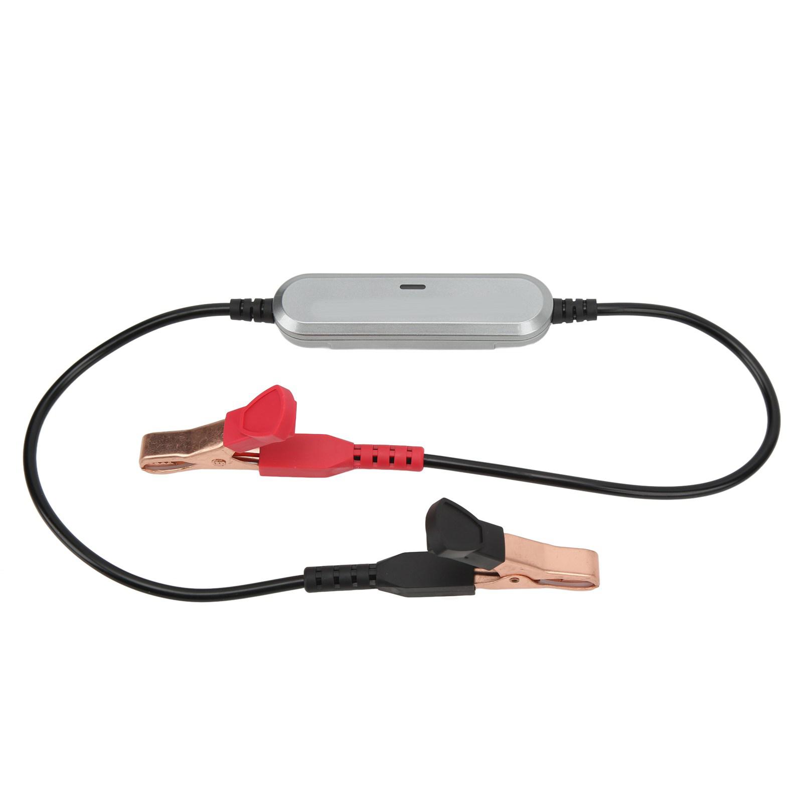 

6V‑12V Bluetooth 4.0 5.0 Battery Load Tester Charging Cranking System Analyzer CCA 100‑2000 for Automotive Silver