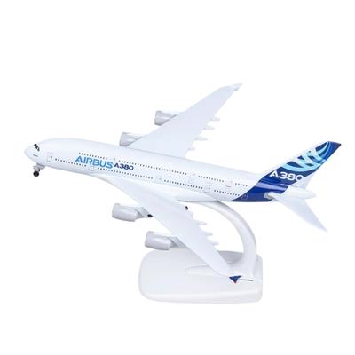 20CM Spielzeugflugzeuge für Jungen Diecast Metall Airbus A380 Prototyp Fluggesellschaften Flugzeuge Modell Spielzeug für Sammlung