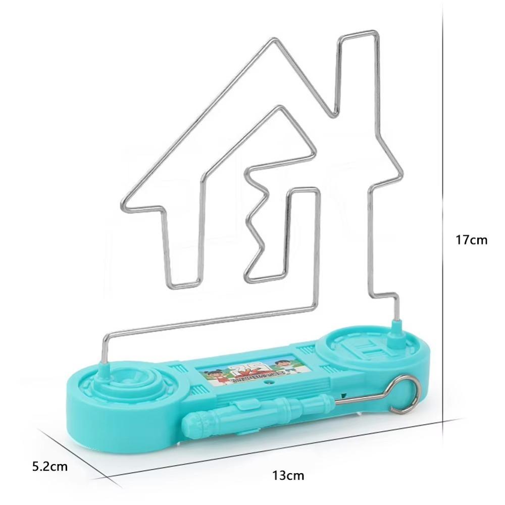 

Concentration Exercises Electric Shock Toy Electric Shock Wire Maze for KIds синій