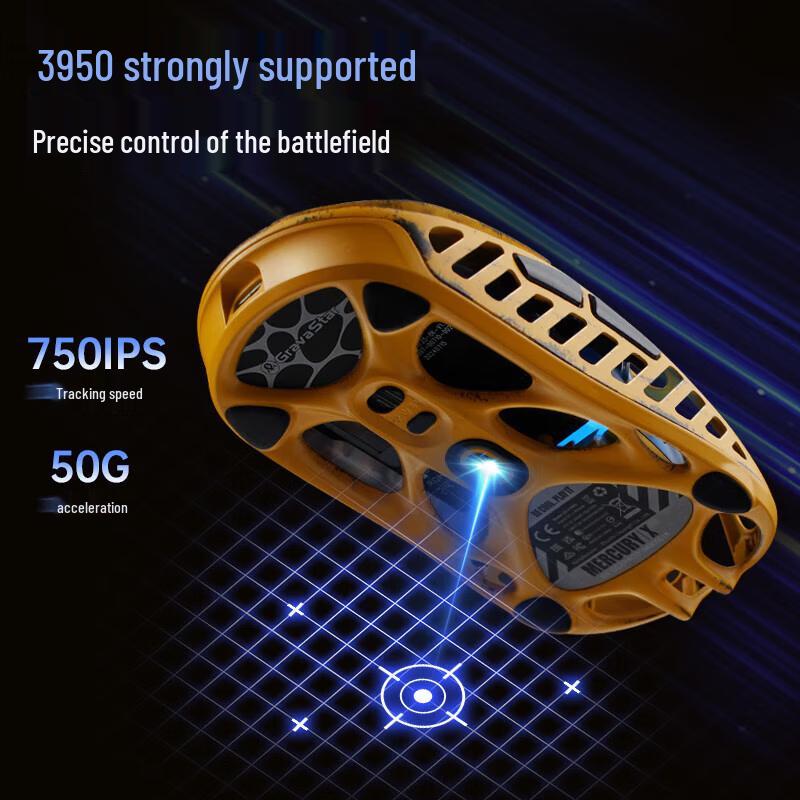 GravaStar Cocoon X Lightweight Tri-Mode Gaming Mouse