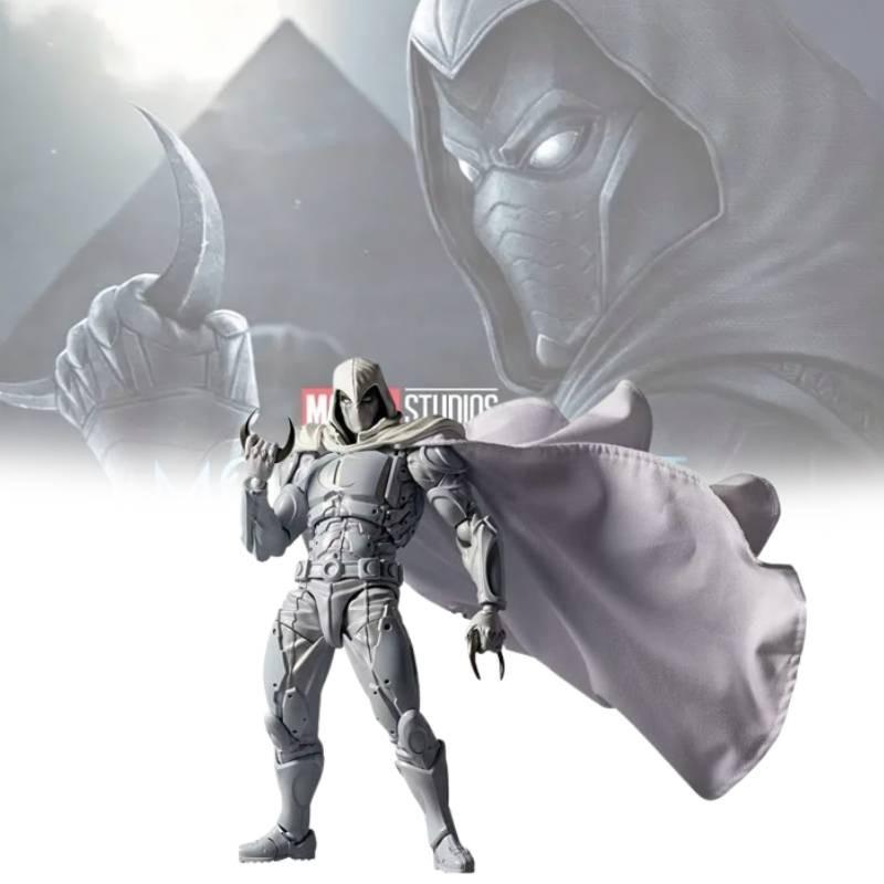 Kaiyodo Moon Knight Action Figure Stunningly Detailed Pvc Model 14cm Tall