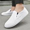 Genuine Leather Black Men Casual Shoes Luxury Brand 2024 Mens Weave Loafers Moccasins Breathable Slip On Lazy Driving Shoes