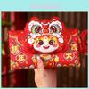 New Year Red Envelope With Cartoon Horse Design For Kids And Spring Festival Gifts