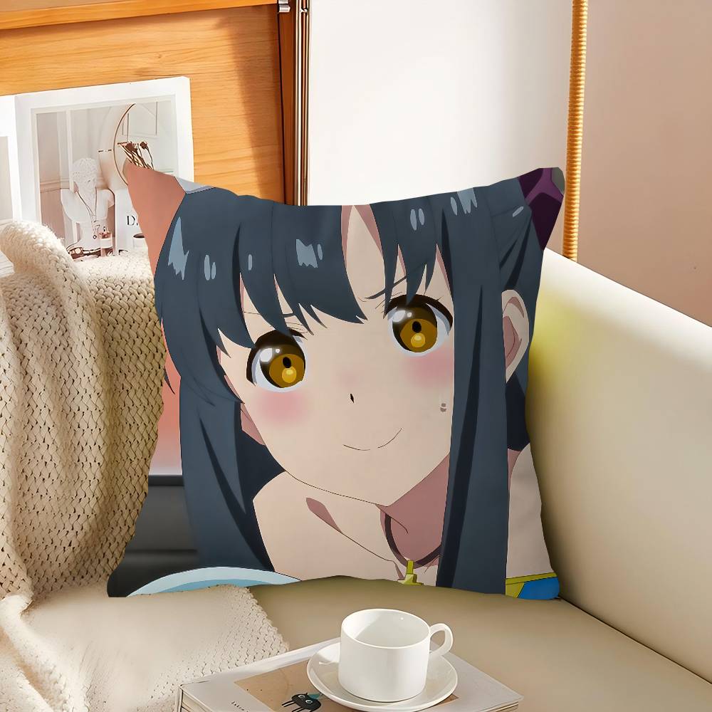 Kaori Shirasaki Cushion Cover Pillowcase Upholstery Sofa Throw Pillow Home Decor Pillowcas