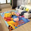 1pz Tappeto con Fantasia Winnie the Pooh Tappeto da Area Tappeto Antiscivolo Lavabile a Mano Tappetino per Pavimento Adatto per Soggiorno Camera da Letto Decorazioni per la Casa Decorazioni per la Stanza