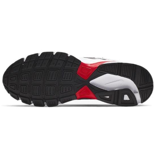 Nike Initiator Metallic Silber Rot Herren Sneakers Schwarz Weiß 394055-001