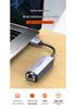Plug-and-Play USB 3.0 to Gigabit Ethernet Adapter with RJ45 Port