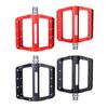 1pair Bearing Carbon Tube Cycling Pedals High Strengths Wide Platform Pedals for Cycling Enthusiasts