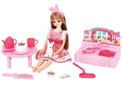 Lalka Mówiąca Lalka Zestaw Debiutancki Licca-chan LD-16 Licca-chan