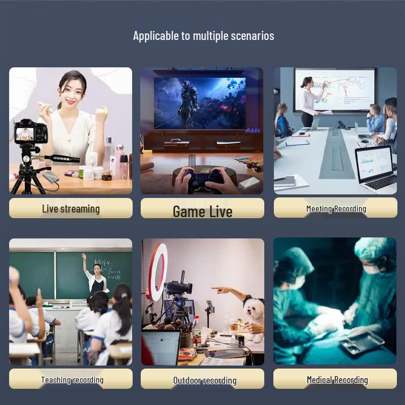 Lingxida 4K HDMI Video Capture Card with Loop-Out (CN version)