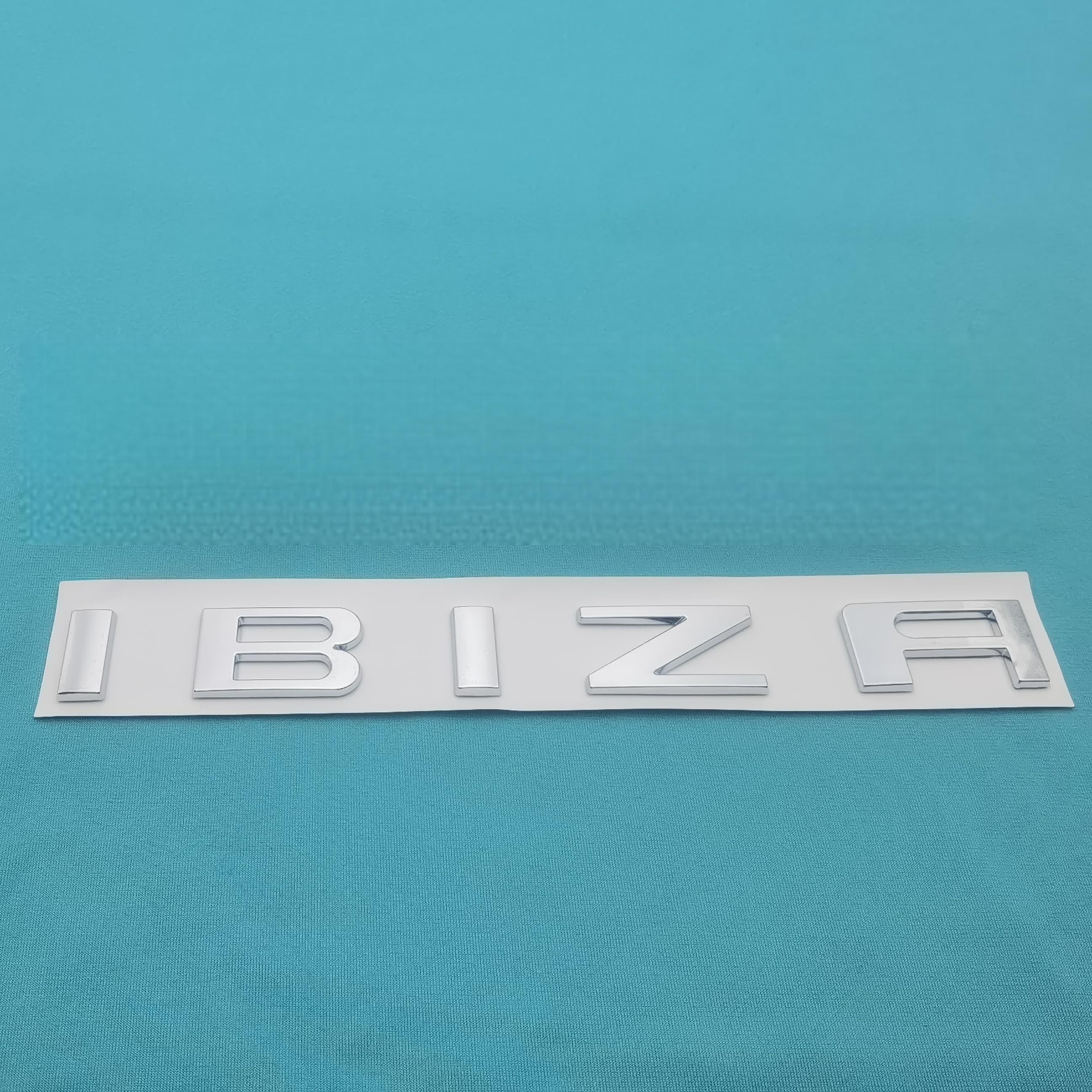 1pc 3D ABS Letters Logo Car Rear Trunk/Car Body Emblem Badge Sticker Accessories серебряный