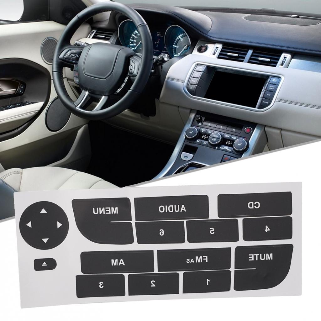 Radio Button Repair Decals Auto Parts CD Keys Decoration