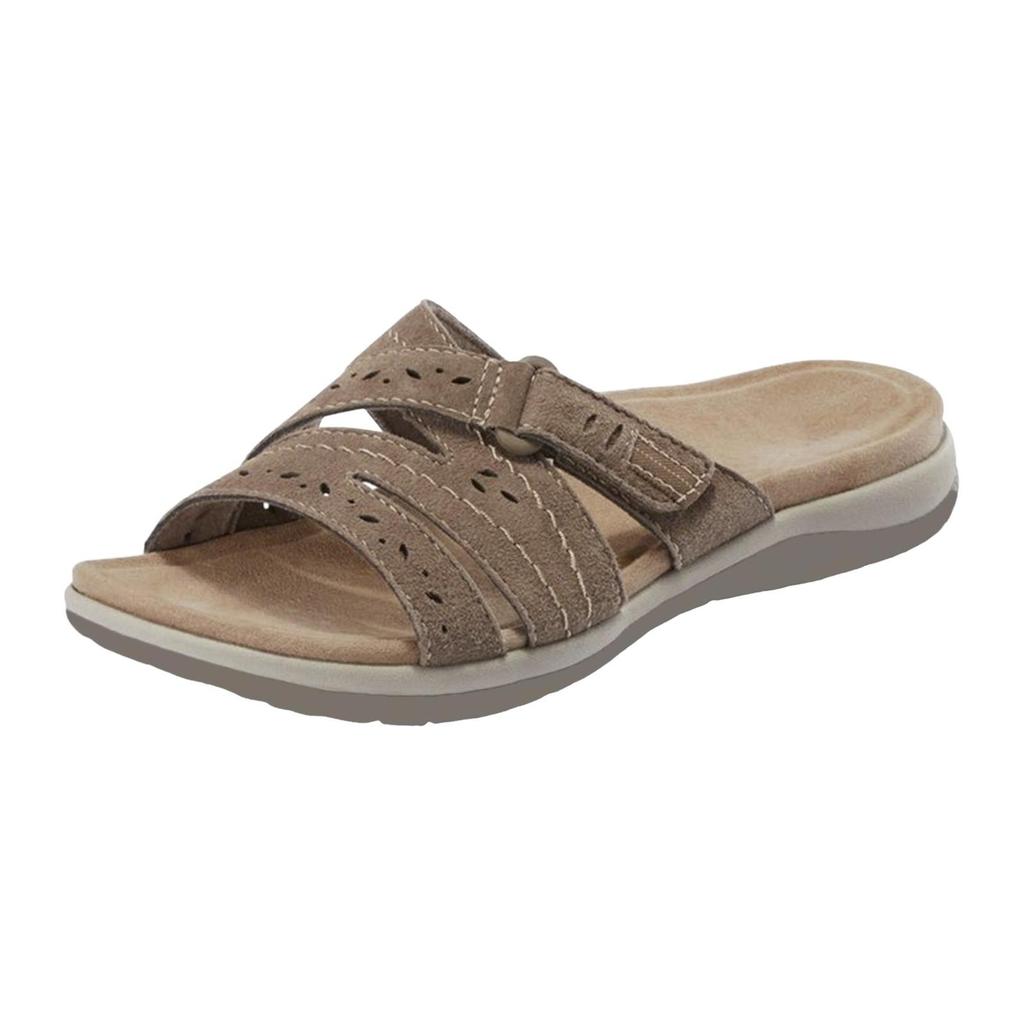 Summer Women Wedge Sandals Premium Orthopedic Open Toe Sandals Vintage Anti-Slip Leather Casual Female Platform Retro Shoes