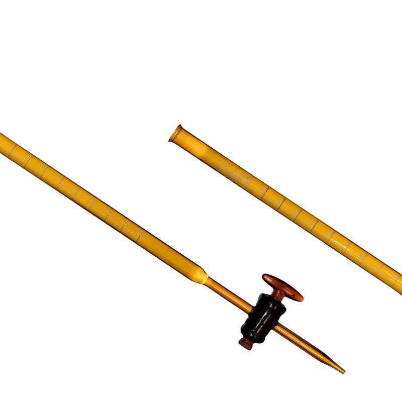 Feng Zhi 25ml Brown Glass Base Burette