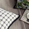 Nordic Pillow Modern Simple Jacquard Cushion Cover 45x45cm Green Baroque Throw Pillow Cover Luxury Living Room Sofa Home Decor Pillowcase Without Core
