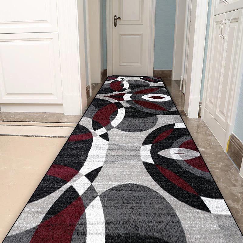 Europese Geometrische Gangtapijt Moderne Decoratie Hal Loper Lang Tapijt Huis Vloermat Woonkamer Slaapkamer Nachtkastje Tapijt 160*200cm