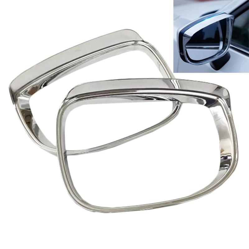 

2 шт. Автомобільні хромовані дзеркала заднього виду з АБС-пластику, дощові накладки для брів для Mazda CX-5 CX5 2017 2018, бічні дзеркала від сонця, дощові козирки, накладка