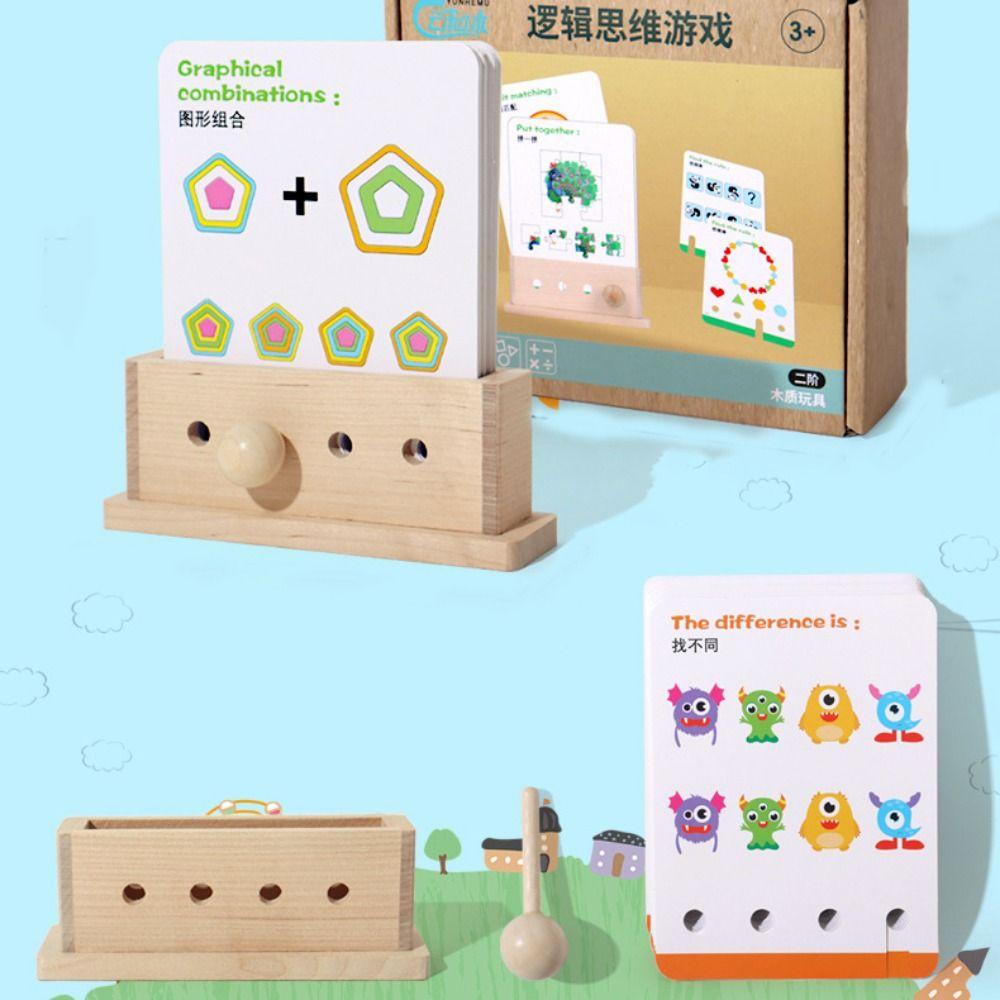 Early Educational Logic Key Thinking Training Matching Game Key Thinking Puzzle Toy  Children