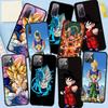 Phone Case for iPhone 17 15 16 Plus Redmi Note 14 12 11 13 Pro Max Huawei P30 P20 Lite OPPO A60 A40 A80 A54 Son Gokus Comics Dragon Vegeta Ball Cover