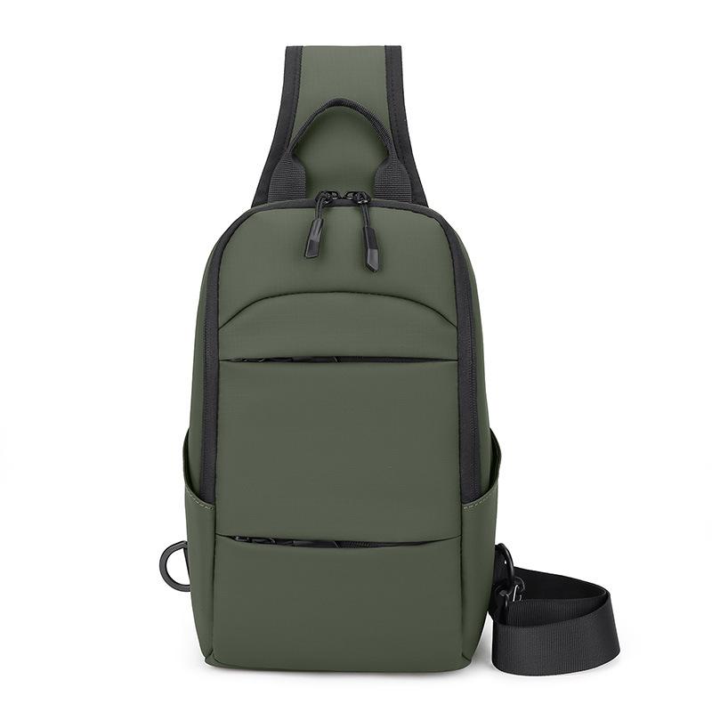 Waterproof Chest Bag Men Large Capacity Phone Bags Male Messenger Sling Pouch Short Trip Strap Pack Multifunction Fanny Packs