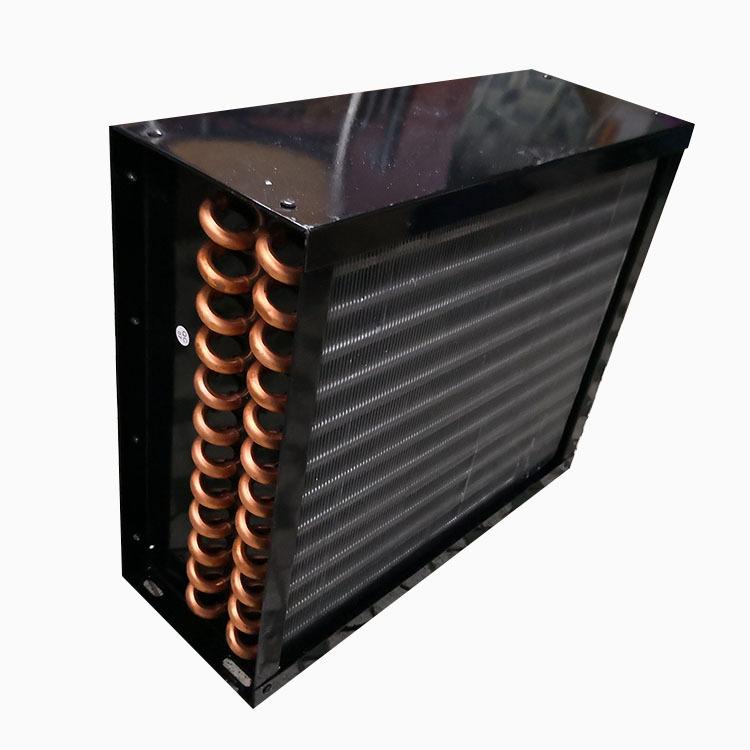 1 Hp Large 1 Freezer Freezer Air Conditioner Condenser Air Cooled Water Cooled Aluminum Fin Copper Tube Radiator Heat Exchanger