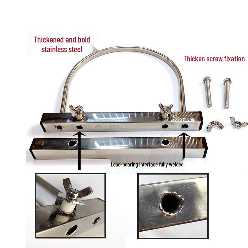 Gamelle suspendue anti-basculement en acier inoxydable pour grands chiens