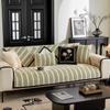 New Sofa Cushion Non-slip Leather Sofa Cover Thickened Plush Sofa Seat Cushion Autumn and Winter Light Luxury Cover