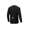 Li-Ning Badfive Quick-Dry Loose Long Sleeve Raglan T-Shirt Unisex Tops Black ATLT107-4