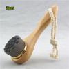 2/3 Stück Holz-Reinigungspinsel mit langem Griff, Peelingbürste, Buchenholzborsten, Gesichtsreinigungsmassage, Gesichtspflegebürste, Großhandel