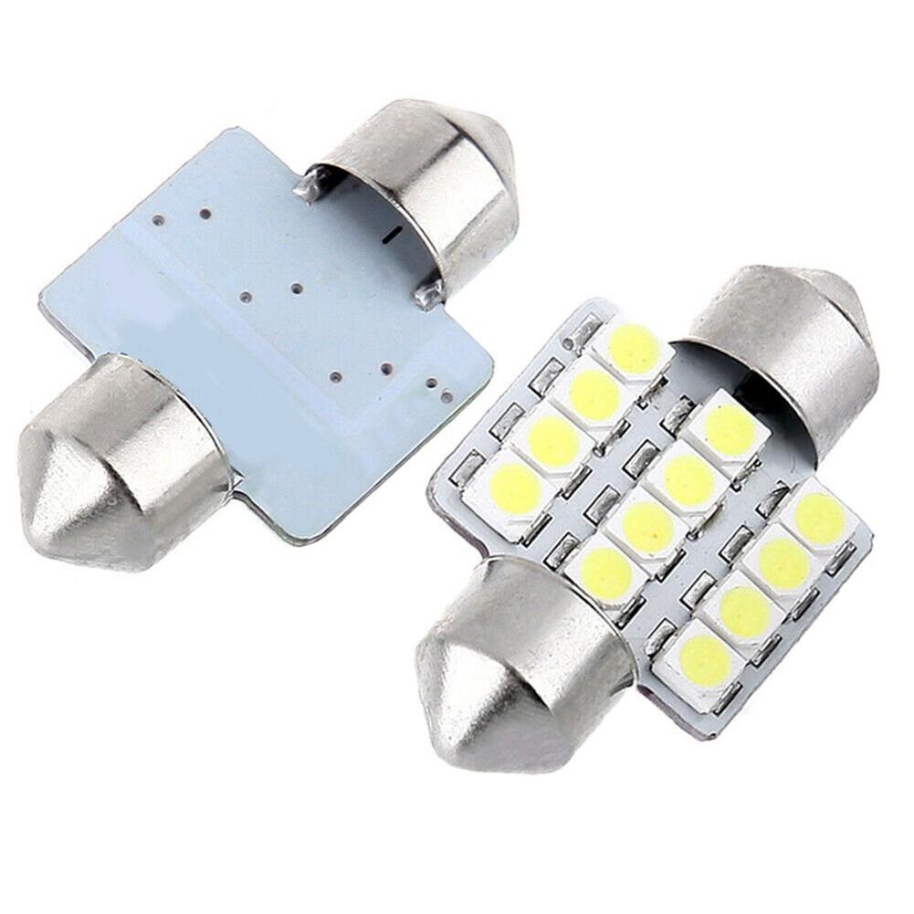 6000K License Plate Light Car Festoon Interior LED