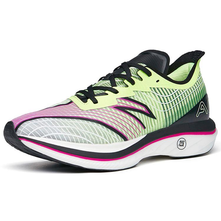 Anta C202 GT Nitrogen Technology Professional Carbon Plate Wear-Resistant Rebound Low-Top Running Shoes Men sneaker Green 112225589S-1