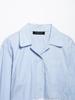 TAOP&ZA Spring/Summer Women's Lace Stripe Shirt Dress Pants Set